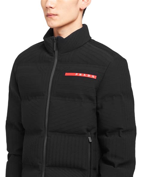 prada puffer jacket men's white|prada jacket windbreaker.